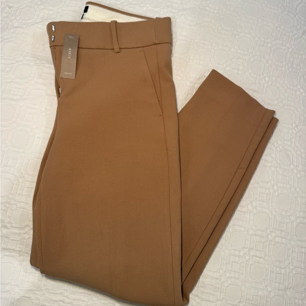 J. Crew Women's Tan Straight Leg Pants